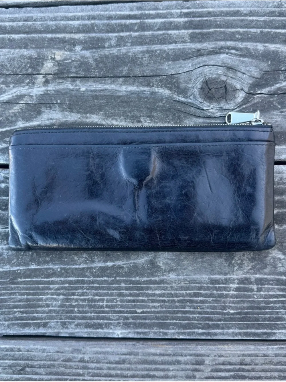 Hobo Black Leather Wallet - Picture 4 of 7